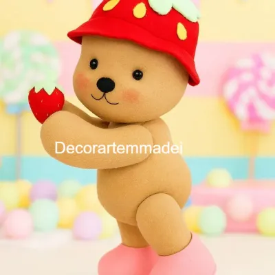 Bobie Goods boneco decoração em feltro festas