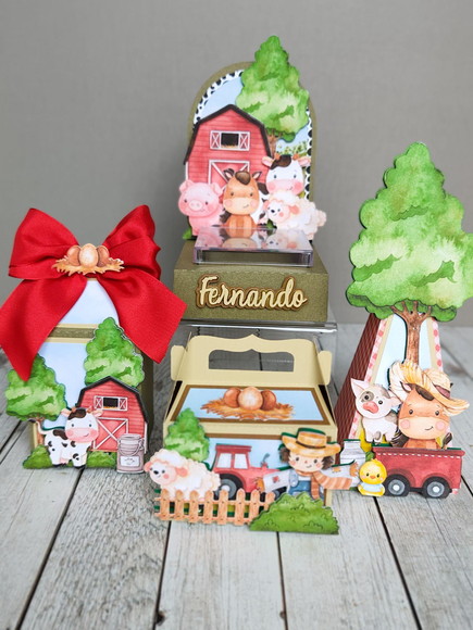 Kit Festa Fazendinha (24 Peças)