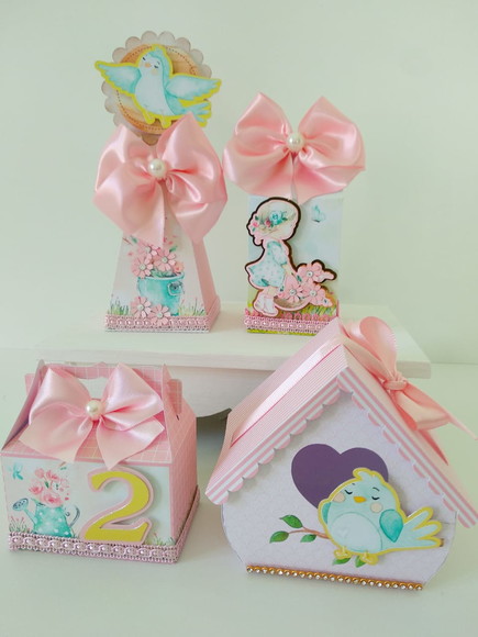 Kit festa infantil jardim luxo