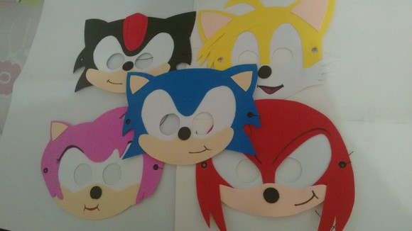 Sonic Eamigos Lembrancinha