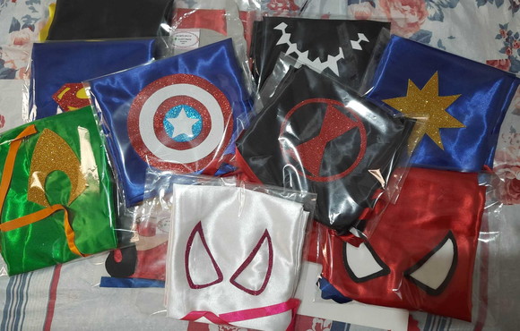 Capas e Máscaras Princesas e Heróis - Imagem 5