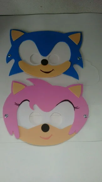 10 Máscaras Turma do Sonic - Imagem 4