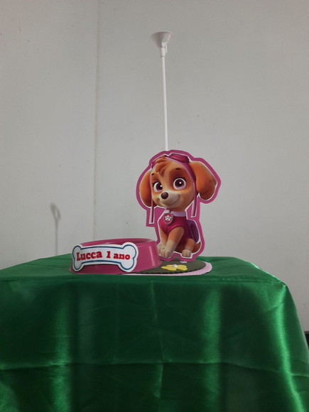 Centro de Mesa Patrulha Canina Skye - Imagem 2