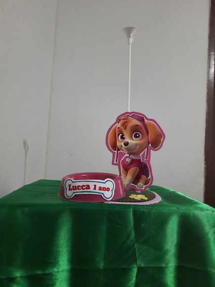Centro de Mesa Patrulha Canina Skye - Imagem 3