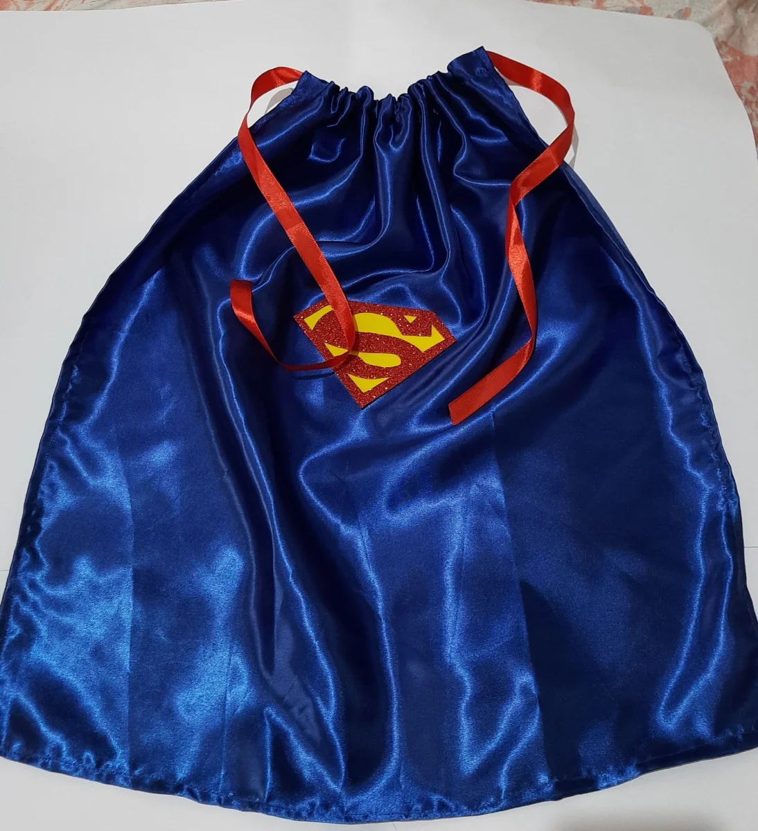 Capa Super Homem em Cetim - Imagem 1