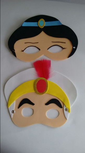 Máscaras Princesas e Príncipes em Eva - Imagem 4