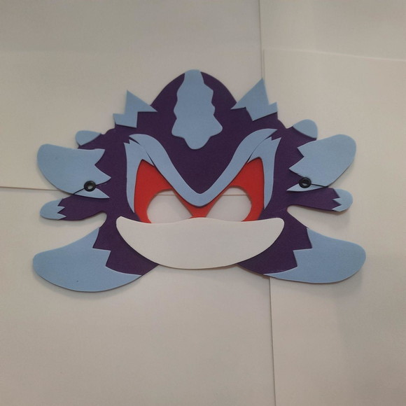 Sonic Mephiles Máscaras em Eva