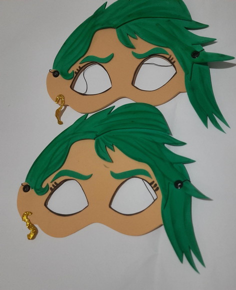 Bonnie Bones Máscaras em Eva - Imagem 4