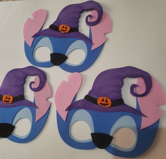 Máscaras Stitch Dias das Bruxas - Imagem 3
