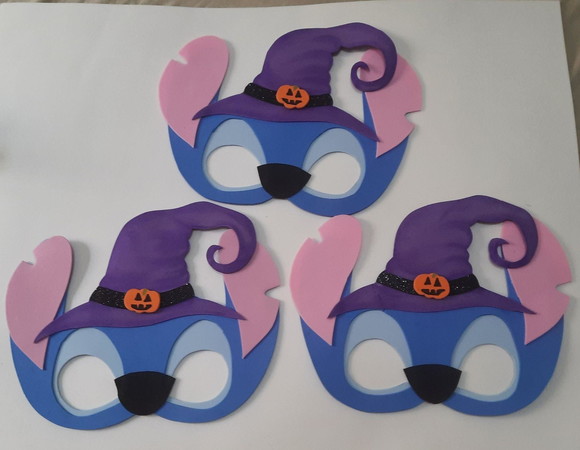 Máscaras Stitch Dias das Bruxas - Imagem 5