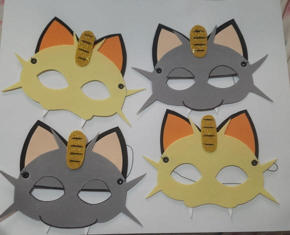 Máscara Pokemon Miau