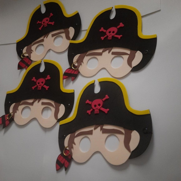 Máscara Pirata Menino - Imagem 2