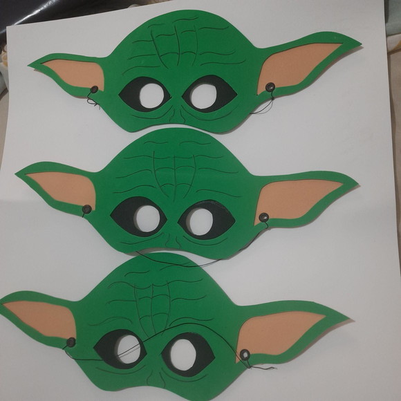 Máscaras Baby Yoda Star Wars - Imagem 3
