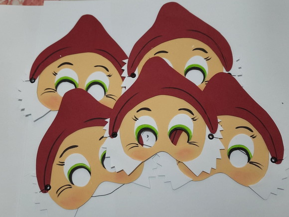 Máscaras dos 7 Anões - Imagem 3