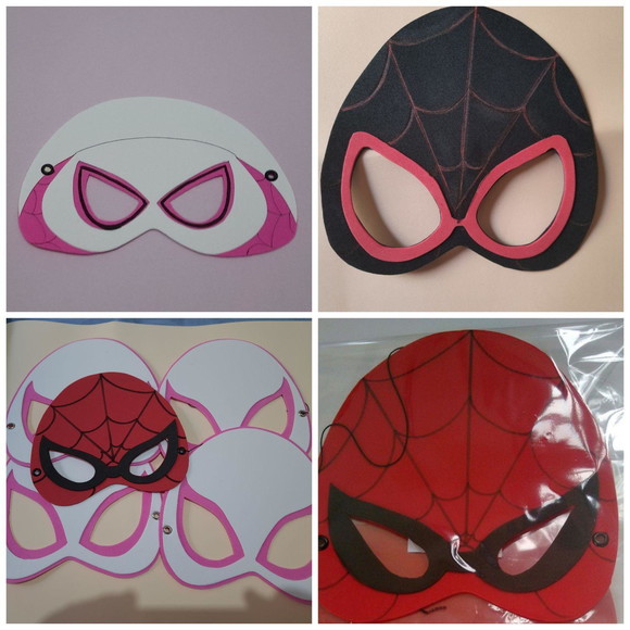Máscaras Aranha Verso