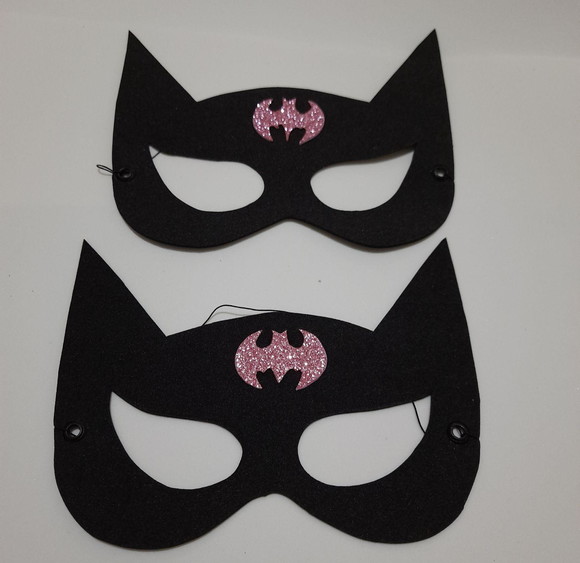 Máscara Batman,mulher Gato e Batgil - Imagem 3