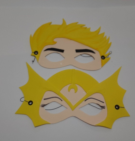 Máscaras Aquaman e Aquagirl - Imagem 3