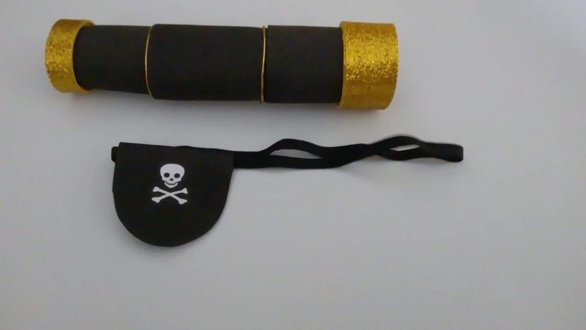 Luneta e Tapa Olho pirata - Imagem 1