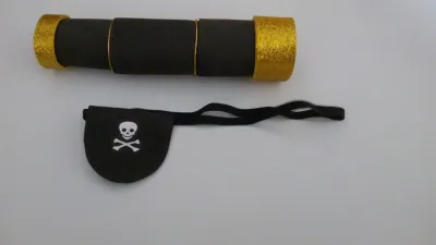 Luneta e  Tapa Olho pirata