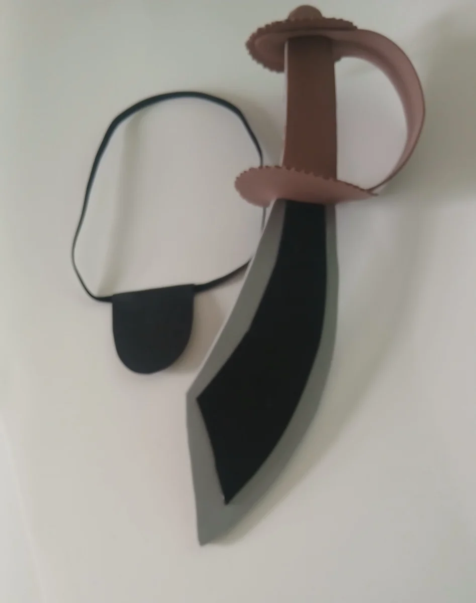 Espada Pirata + Tapa Olho Pirata - Imagem 4