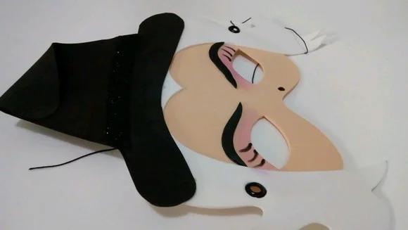 Máscara bruxa cut - Imagem 3