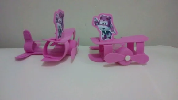 Lembrancinha tubete super wings - Imagem 4