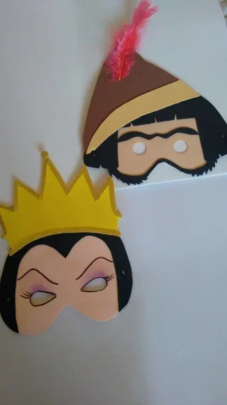 Máscara caçador da Branca de neve - Imagem 3
