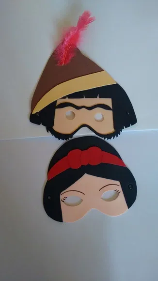 Máscara caçador da Branca de neve - Imagem 2