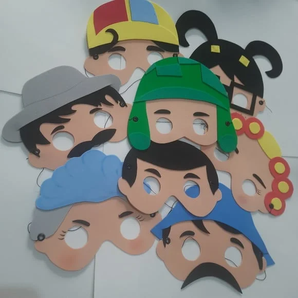 Máscaras Turma do Chaves - Imagem 5