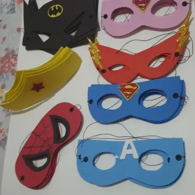 Máscara Super Heróis
