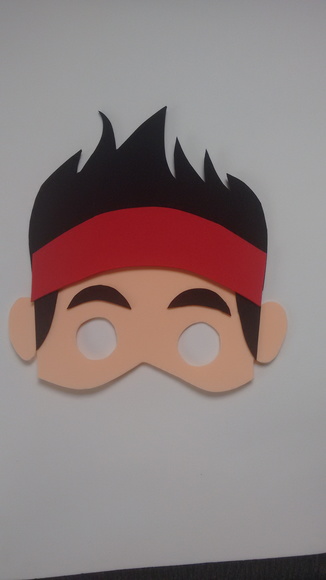 Máscaras Jake e os piratas em EVA