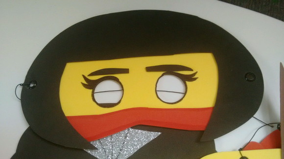 Lembrancinha Máscaras Ninjago - Imagem 2