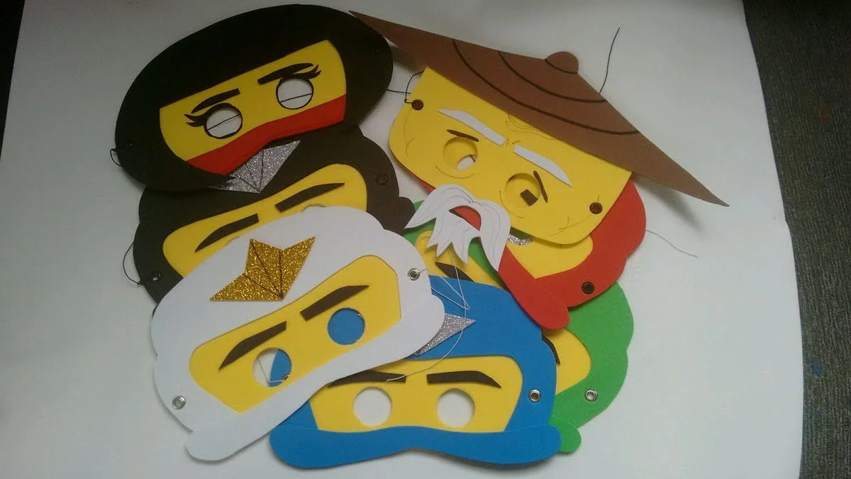 Máscaras Ninjago - Imagem 4
