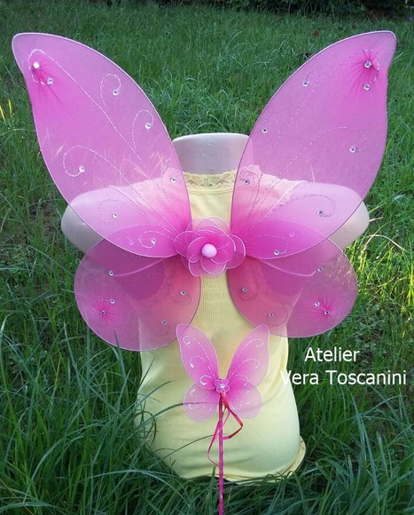 Asa de Fada Sininho para Criança ( Tinker Bell ) - Imagem 4