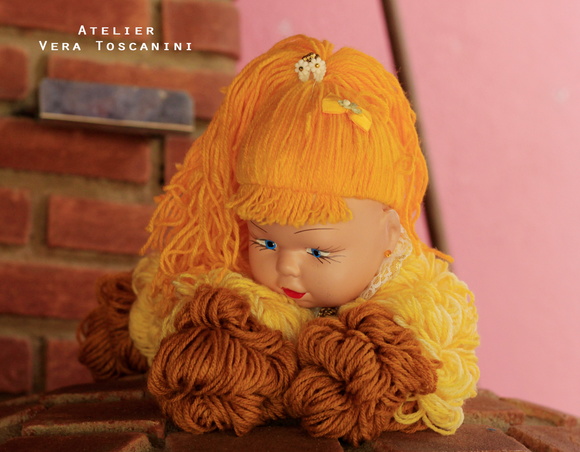 Boneca de lã dorminhoca bebezão 05