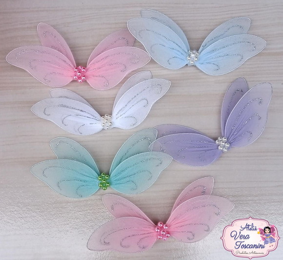 Kit de Asa de Fada para Decoração
