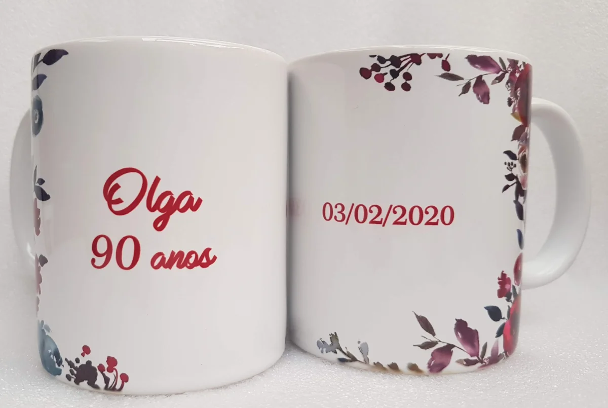 Caneca personalizada aniversario 90 anos - Imagem 2