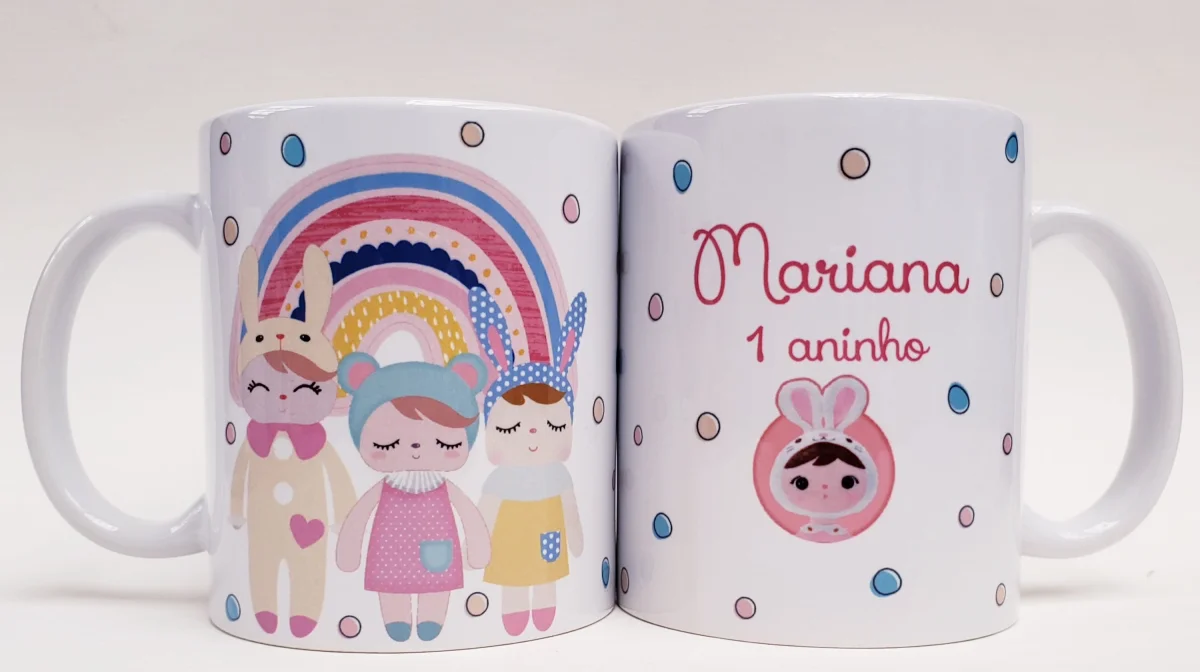Caneca personalizada aniversario 1 ano metoo - Imagem 1