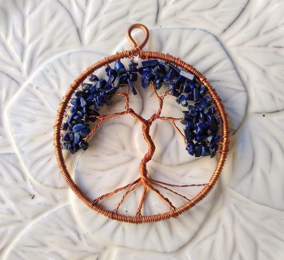 Árvore da Vida em Cobre com Sodalitas - Imagem 2