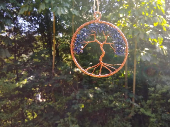 Árvore da Vida em Cobre com Sodalitas - Imagem 3