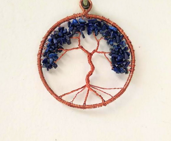 Árvore da Vida em Cobre com Sodalitas - Imagem 4