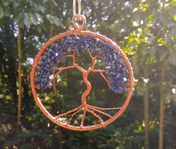 Árvore da Vida em Cobre com Sodalitas