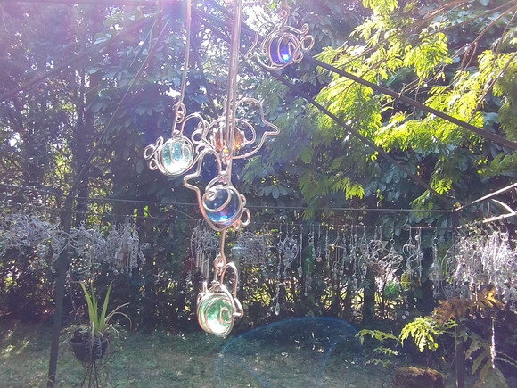 Móbile Suncatcher Passarinhos