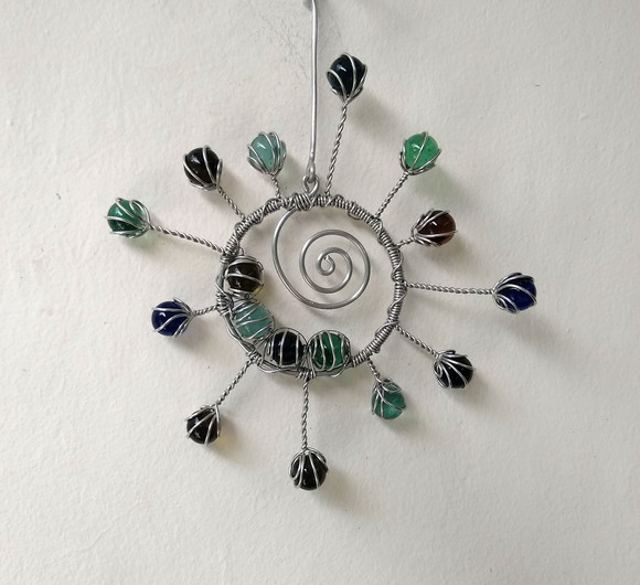 Suncatcher Segundo Sol Pequeno Multicolorido - Imagem 3
