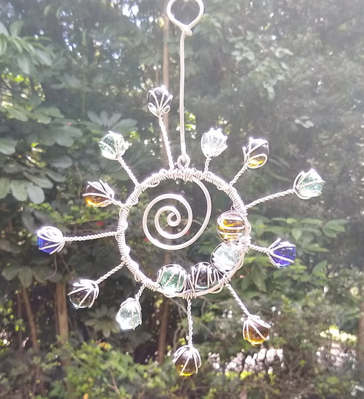 Suncatcher Segundo Sol Pequeno Multicolorido - Imagem 4