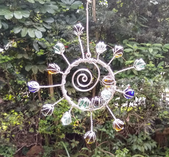 Suncatcher Segundo Sol Pequeno Multicolorido