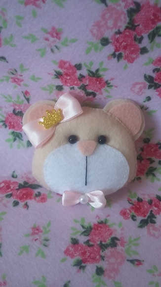 Chaveiro Ursinha Princesa
