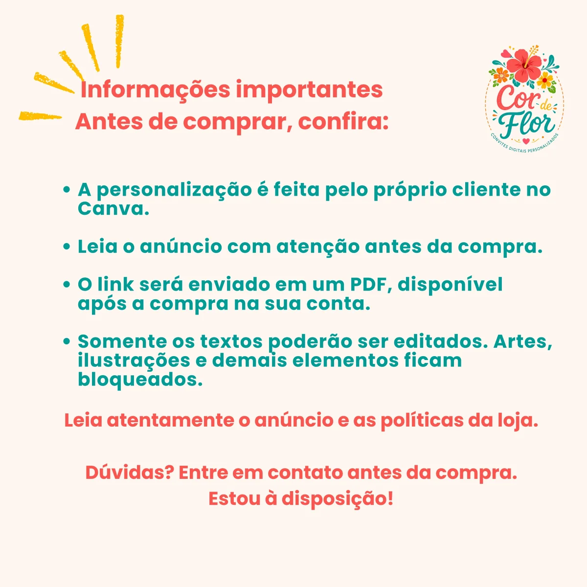 Convite Chá de Bebê Menino Cavalinho Azul Boho Digital Editável Canva - Imagem 5