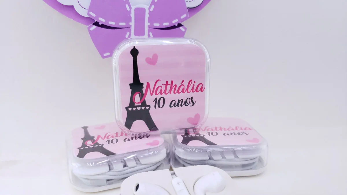 Fone de Ouvido Paris na Caixinha - Imagem 4