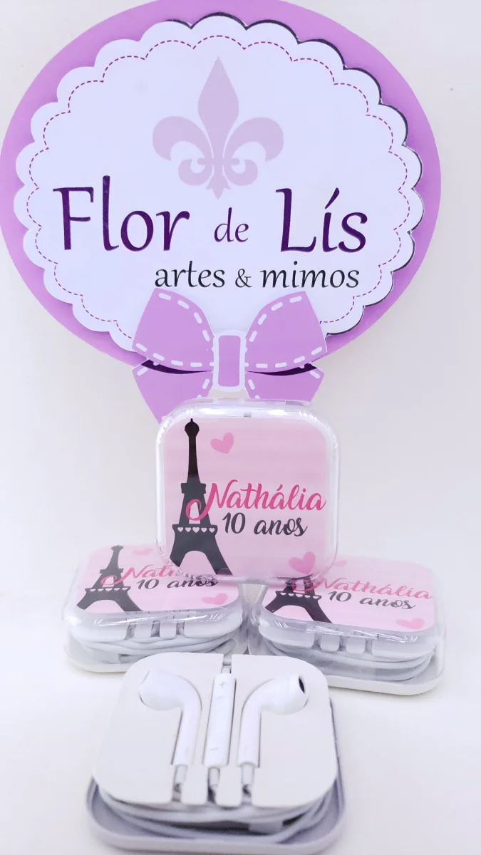 Fone de Ouvido Paris na Caixinha - Imagem 7